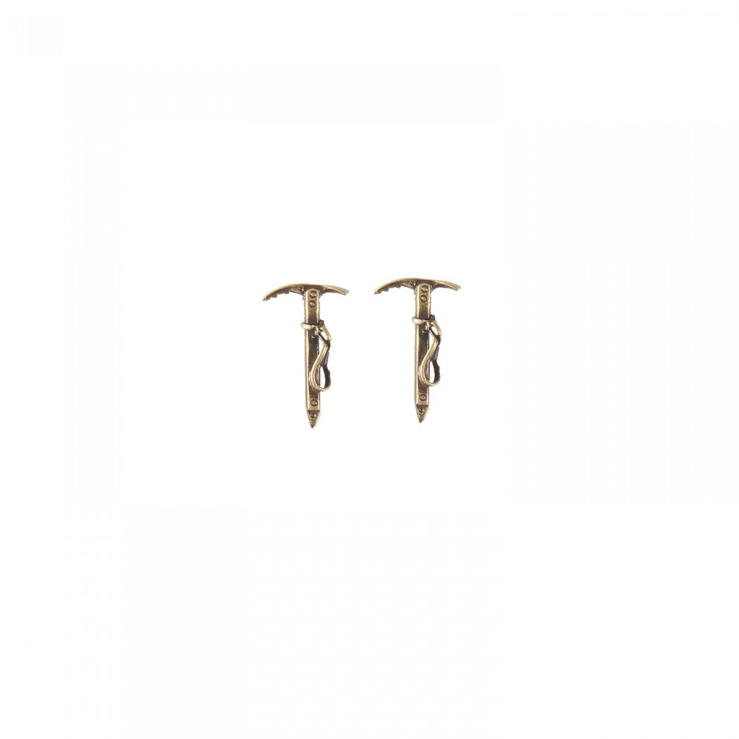 Ice ax earrings