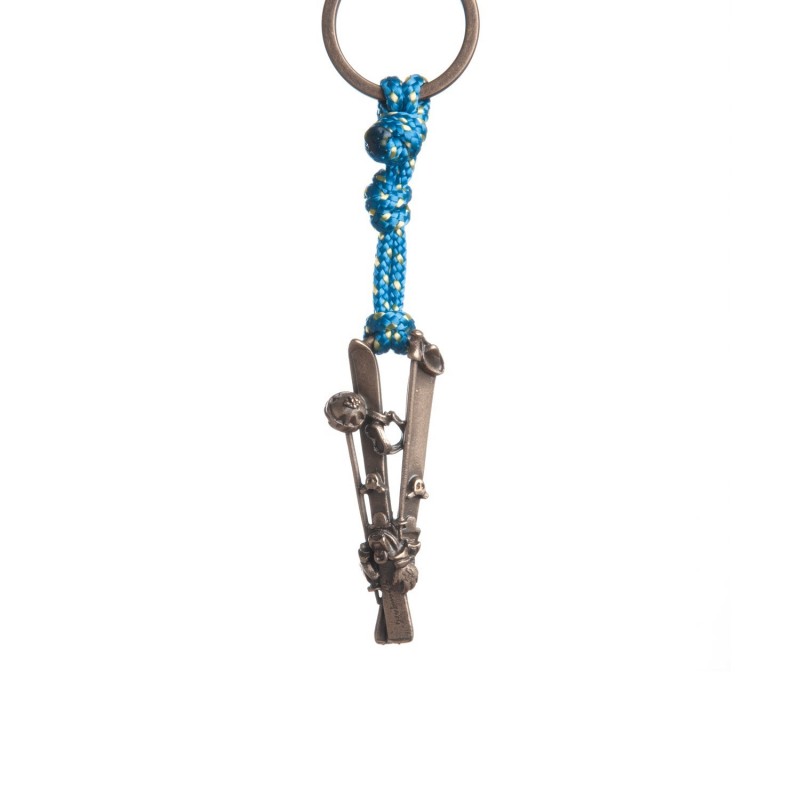 Skis Keyring