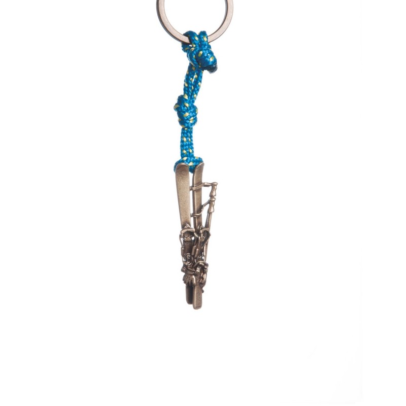 Skis Keyring